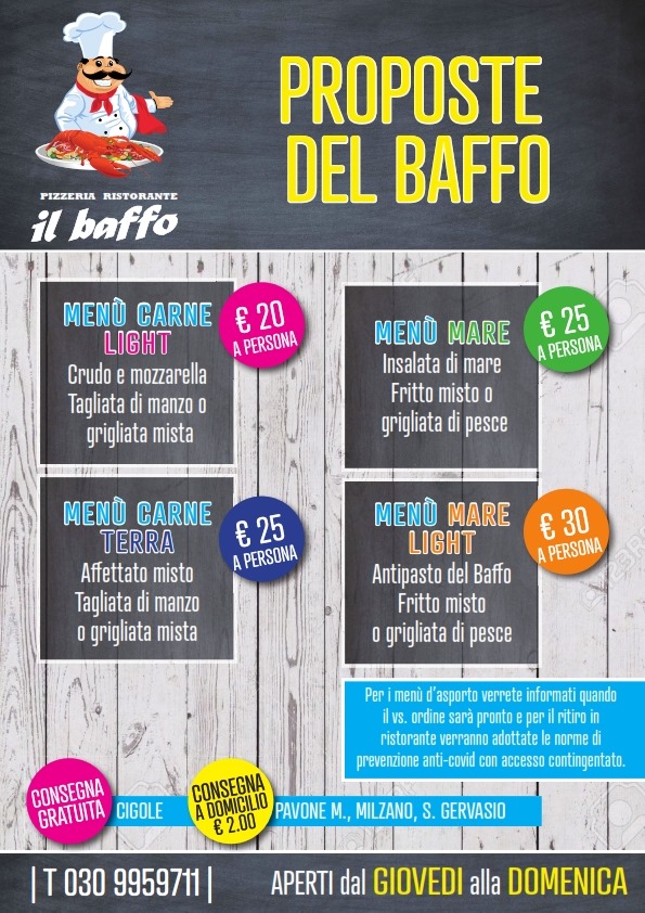 Le Proposte – Il Baffo