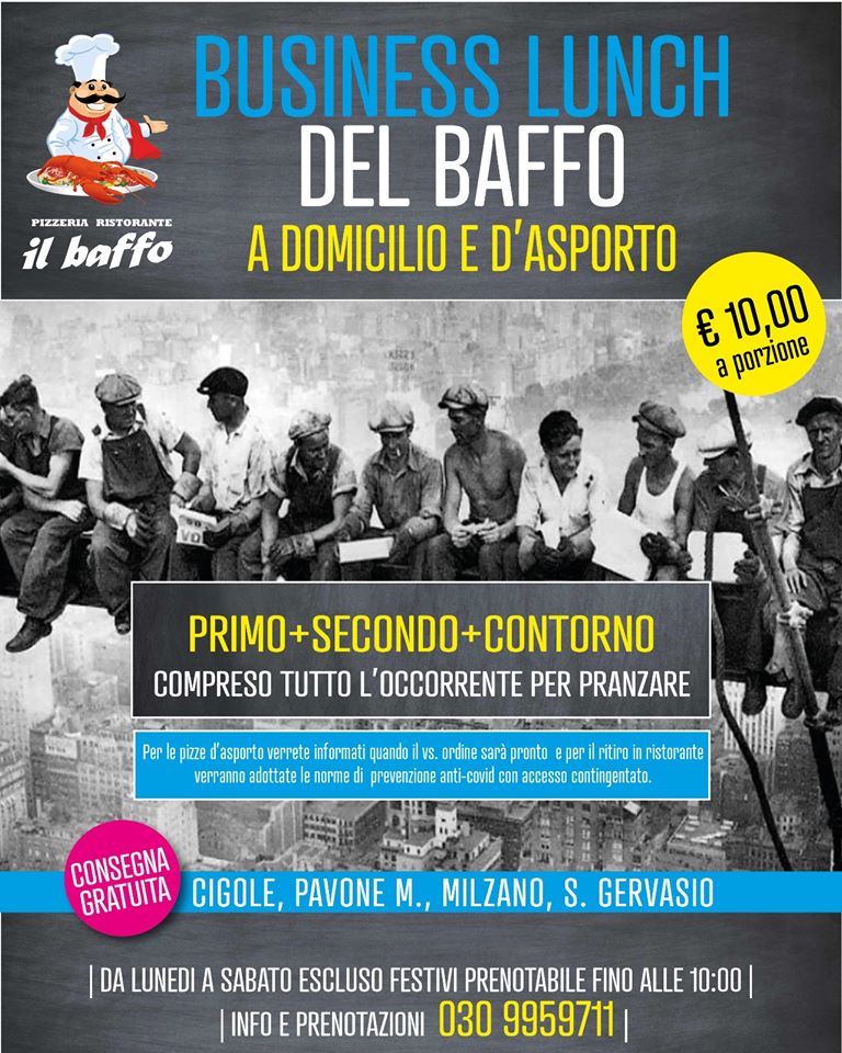 Business lunch – Il Baffo